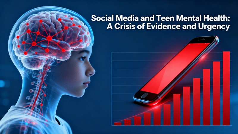 Social Media and Teen Mental Health: A Crisis of Evidence and Urgency
